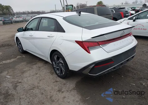 2025 Hyundai Elantra Hybrid Sel Sport from USA, damaged, VIN KMHLM4DJ7SU168415